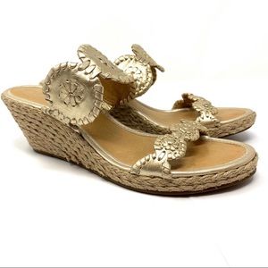 jack rogers Shelby Espadrille Wedge Slide SandC159